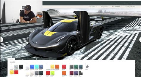 car configurator koenigsegg